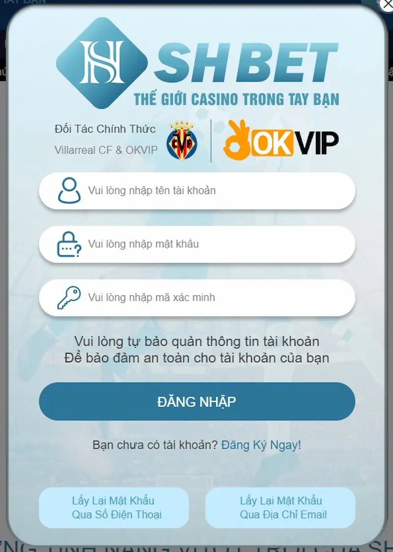 Hướng Dẫn Chi Tiết Đăng ký Shbet - Thành Công 100% 5 Đăng nhập Shbet dễ dàng